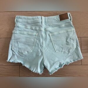 American eagle mom short stretch pastel blue size 2